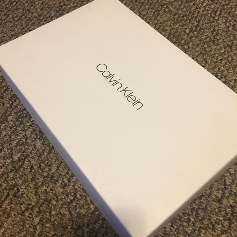 Calvin Klein Sneakers (never worn with box)